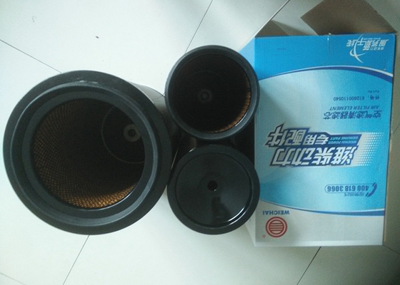 Weichai Shangchai 50 Yükleyici Makinaları 612600110540 K2640 Hava Filtresi Elemanı